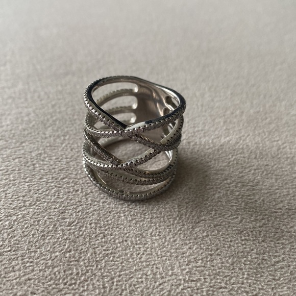 Sterling Silver Decor Ring - Picture 2 of 3